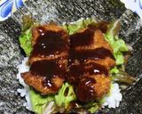 カツサンドな★おにぎらず作り方2写真