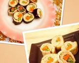 簡単レンジで鶏ひき肉の野菜巻き作り方10写真