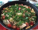 フライパン1つで、簡単蒸し焼き♪作り方5写真