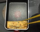 甘じょっぱ旨い♡塩こんぶチーズの卵焼き作り方5写真