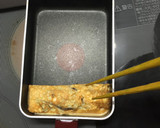 甘じょっぱ旨い♡塩こんぶチーズの卵焼き作り方5写真
