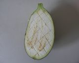 とろとろ　米なすの肉そぼろがけ作り方1写真