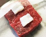 お安いお肉で高級ステーキ作り方3写真
