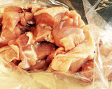 カラッと唐揚げ♡揚げ油が汚れません！作り方1写真