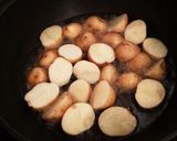 揚げじゃがいもの甘辛煮作り方3写真