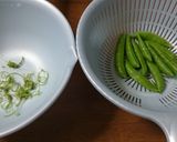 【ぐうたら】スナップえんどうと砂肝炒め作り方2写真