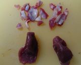 【ぐうたら】スナップえんどうと砂肝炒め作り方6写真