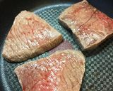 お安いお肉で高級ステーキ作り方6写真