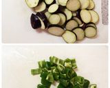 茄子とピーマンの炒りじゃこ煮❁作り方1写真
