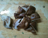 ごぼうと小松菜　椎茸の中華風　味噌煮込み作り方1写真