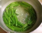 絹さやと新玉ねぎのツナサラダ作り方2写真
