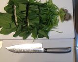 ☆醤油ソースのカボチャとサラダほうれん草作り方1写真