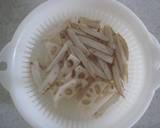 根菜と鶏皮のピリ辛ごま味噌炒め作り方3写真