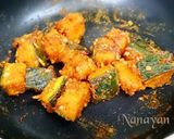 無塩料理☆かぼちゃのカレー炒め・マクロビ作り方4写真