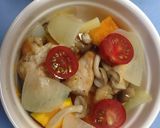 簡単！カボチャとチキンの豆乳グラタン♪作り方3写真