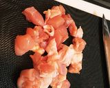 鶏肉とエノキの炊き込みご飯♪作り方1写真