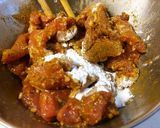 豚ヒレ肉の米粉カレー炒め。作り方3写真