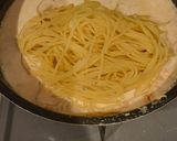 鮭ほぐしクリームパスタ作り方5写真