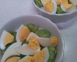 そらまめとゆでたまごのチーズ焼き作り方3写真