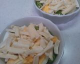 そらまめとゆでたまごのチーズ焼き作り方4写真