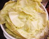 バターで焼き目をつけたロールキャベツ作り方1写真