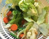 俺流！ひよこ豆と洋風野菜のサラダ作り方4写真