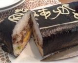 誕生日に♪チョコケーキみたいな押し寿司＊作り方16写真