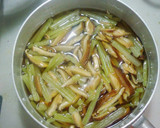 蕗と椎茸の佃煮作り方4写真