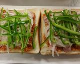朝から元気にタマゴでピザトースト作り方19写真