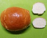 ロールパンでじばにゃん作り方1写真