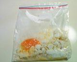 袋で簡単、たこ焼き器でポンデケージョ作り方1写真