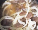 ピリ辛牛スジコン煮込み作り方5写真