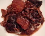 牛シチュー肉と赤ワイン。醤油で和風煮込み作り方11写真
