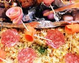 チャーハンと☆二種唐揚げのお弁当作り方10写真