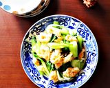 青梗菜と麩の塩麹炒め*麩チャンプルー風作り方8写真
