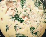簡単！ほうれん草のクリームパスタ作り方2写真