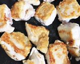 鶏むね肉柔らか照り焼きチキン！チーズのせ作り方3写真