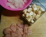 ヘルシー唐揚げ♪麩と凍り蒟蒻作り方1写真