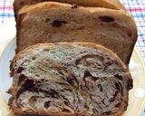 ＨＢで☆チョコがゴロッと☆マーブル食パン作り方3写真