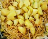 栃木名物じゃがいも入り焼きそば作り方4写真
