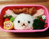 モフィ キャラ弁 簡単作り方1写真