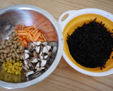 うちの常備菜★ひじきと豆の煮物作り方1写真