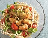 鶏肉と野菜の南蛮漬けそば♪簡単＆栄養♪作り方10写真