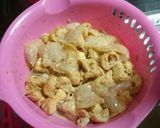 ヘルシー唐揚げ♪麩と凍り蒟蒻作り方2写真