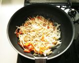 豆板醤で！辛さ控えめ『味噌チゲスープ』作り方2写真