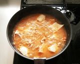 豆板醤で！辛さ控えめ『味噌チゲスープ』作り方9写真