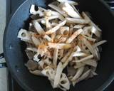 根菜と鶏皮のピリ辛ごま味噌炒め作り方6写真