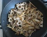 根菜と鶏皮のピリ辛ごま味噌炒め作り方7写真