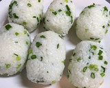 ネギ胡麻オニギリのとろろ昆布巻き作り方2写真