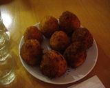 シチリアのライスコロッケ　アランチーニ作り方5写真